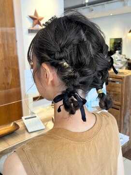 ミスト(mist) 〔mist：Yoko〕ツインテール/リボンアレンジ/ルーズアレンジ#400