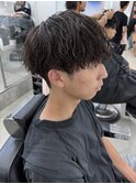 【Lond LOGAN亀井】縦落ちツイストスパイラル名古屋メンズカット
