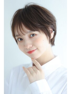 レム 長町店(L.E.M) マッシュショート × シースルーバング風前髪