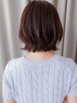 カバーヘア ブリス 大宮西口(COVER HAIR bliss) チョコレートブラウン小顔外ハネボブウルフカットZ大宮20代30代