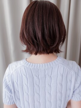 カバーヘア ブリス 大宮西口(COVER HAIR bliss) チョコレートブラウン小顔外ハネボブウルフカットZ大宮20代30代