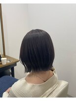 レガリタ(Regarita)&nbsp;【Regarita】　切りっぱなしボブ　ブルーパープルカラー