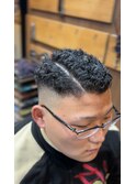 ＜理容室＞＜バーバー＞極道パーマ