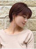 20代30代40代ストレートアッシュベージュ髪質改善大人ショート