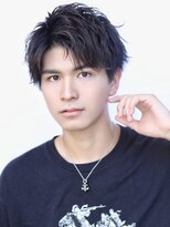 クロトヴィラ 天神大名(KUROT villa)&nbsp;黒髪 かき上げリバースショート ツーブロック