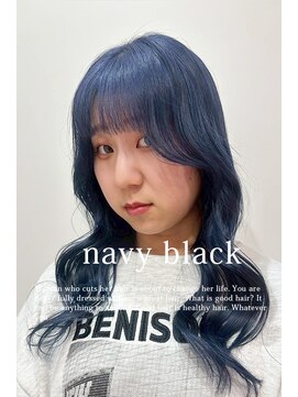クレエ ヘアー デザイン(creer hair design) 透明感ブリーチダブルカラーブルー×ゆるふわウェーブ巻きロング