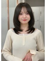 シーシンジュク 新宿南口(Sea shinjuku)&nbsp;似合わせカット×大人ガーリー[ダークアッシュ/韓国]