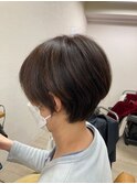 襟足スッキリショート