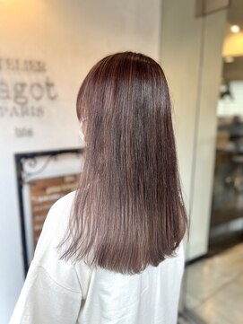 アトリエファゴ ハナミズキ店 【Yuine】透明感たっぷり！ラベンダーベージュ