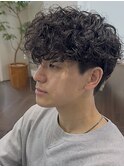 メンズ/パーマ/メンズカット/フェザーパーマ/シャドウパーマ/森