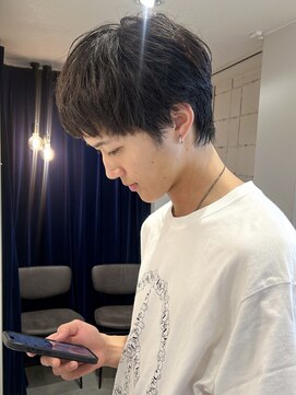 レトン 銀座(leton) メンズ/刈り上げセンターパート/リバースセンターパート/パーマ