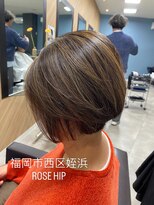 ローズヒップ(ROSE HIP) 前下がりハイライト