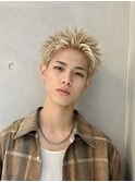 【横浜】ブロンドスパイクショート