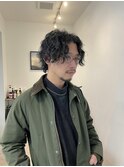 清潔感のあるメンズパーマ
