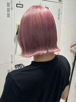 ユニークバイケンジ 町田(unique KENJE) くすみピンクカラー