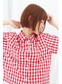【Rouge】パツット感が愛されお洒落ボブ