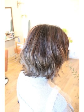 ラピッツヘアデザイン(la Pitt's hair design) 外ハネ☆ボブ