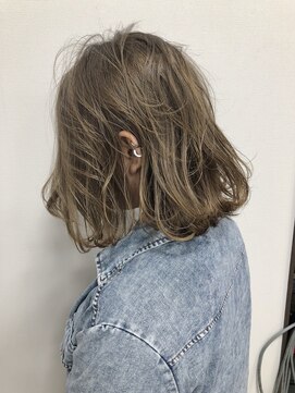 ソワンドゥブレス 大日店 (soin de brace) ○ブロンドベージュボブ