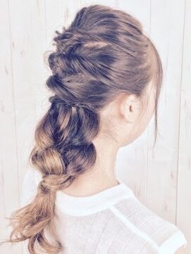 ヘアー バイ ミーズ(hair by Mii’s) フォギーベージュ グラデーション