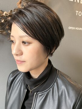 ペネロープ(Penelope) 【新宿ペネロープ】大人前下がりショートスタイル  担当 RYO