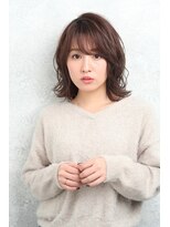 パティオンツー(PATIONN2)&nbsp;☆ミディアムゆるふわミックスウェーブナチュラルブルージュ☆