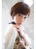 デジタルパーマ・ヘルシーレイヤー・ハンサムショート・小顔