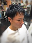 カラーワックス仕上げ BLUE