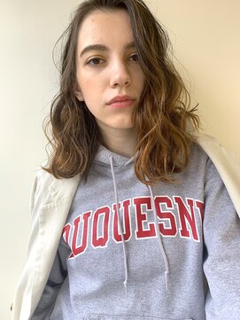 ミラバイグリーン(Mira by green) natural　wave　×　gradation　【グラデーション】＃3