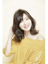 アフロディーテ ギンザ 秋葉原店(APHRODITE GINZA)&nbsp;グレージュカラー/シルキーベージュ/斜めバング/秋葉原