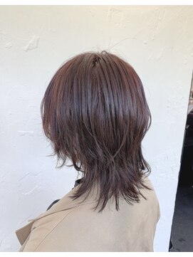 ピチカート パクト(pizzicato pacto) ミディアムウルフ チェリーレッド