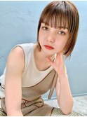 [GarlandGINZA] 前髪ありで大人かわいいタイトボブ