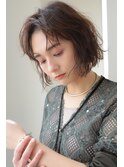大人可愛い  30代40代　前下がりボブ　奈良