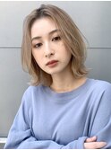 エアリーワンカールボブ_Aラインボブマロンベージュ_28179