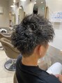 アンプヘアー 六地蔵店(unpeu hair) ツイストスパイラル×ハイライト