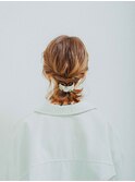 ハイトーンミディアムアレンジ