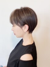 生えグセ、髪質に基づくお悩み解消カット+オーダーメイドオージュア