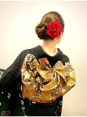 ーKITSUKEーby actif 振袖着付けヘアセット 名駅3分