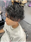 色気出まくり波巻きスパイラルパーマ☆