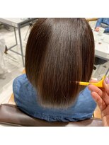 ヘアー ミッション 心斎橋店(hair Mission) ボブスタイルにも髪質改善でツヤサラ