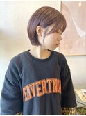 ショート×ラベンダーアッシュ