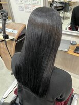 ヘアアンドメイク 心座(hair&make) 黒艶美人　福田昌子