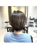 ポイントぼかしハイライト×ショート