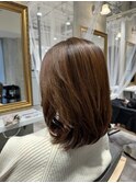 【and.S 銀座】小顔切りっぱなしボブ美髪重軽ワンレングス