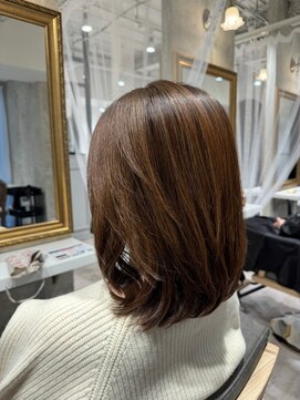 アンドットエス 銀座(and.S) 【and.S 銀座】小顔切りっぱなしボブ美髪重軽ワンレングス