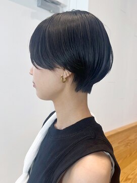 アルバム 銀座(ALBUM GINZA) ハンサムマッシュ__ハッシュカットフルバング_ba475581