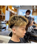 アメラボ(AmeLab)&nbsp;【確実にキマる】パーマで作るショートアップバング