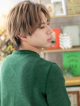 カバーヘア ブリス 大宮西口(COVER HAIR bliss) オンブレハイトーンカラーウルフマッシュc4大宮20代30代40代