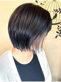 レイヤーボブ×インナーグレー