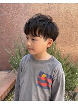 セリオアンジョウ(serio anjo) お子様　ツーブロスタイル