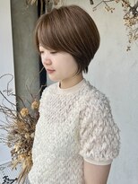 ディレクト(Direct)&nbsp;《Direct》丸みくびれショート×オリーブベージュ